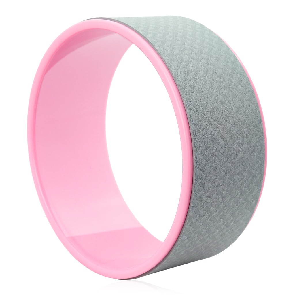 Proberos Yoga Wheel Yoga Back Stretching Loop 10mm Thicken PET Anti-slip Balance Training Flexibility Training Loop 150KG Loading Capacity Yoga Wheel for Men Women Proberos Yoga Wheel Yoga Back Stretching Loop 10mm Thicken PET Anti-slip Balance Training Flexibility Training Loop 150KG Loading Capacity Yoga Wheel for Men Women